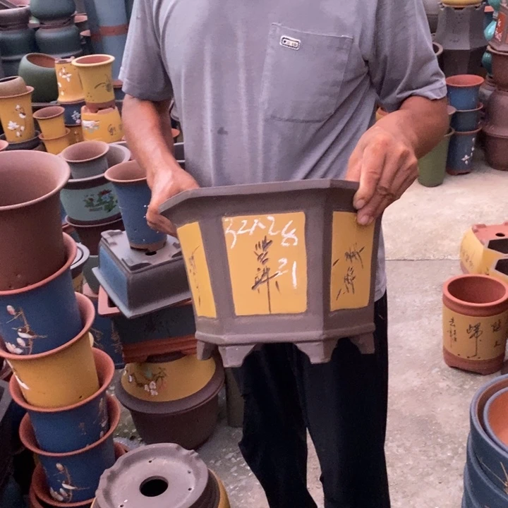 紫砂花盆紫砂茶具