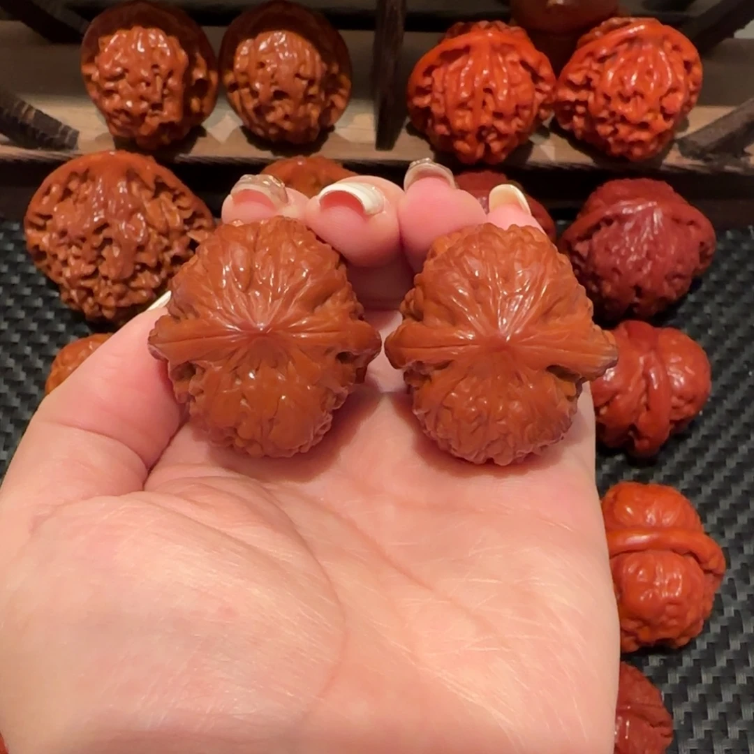 吊坠文玩核桃平谷聚宝盆35精品1125