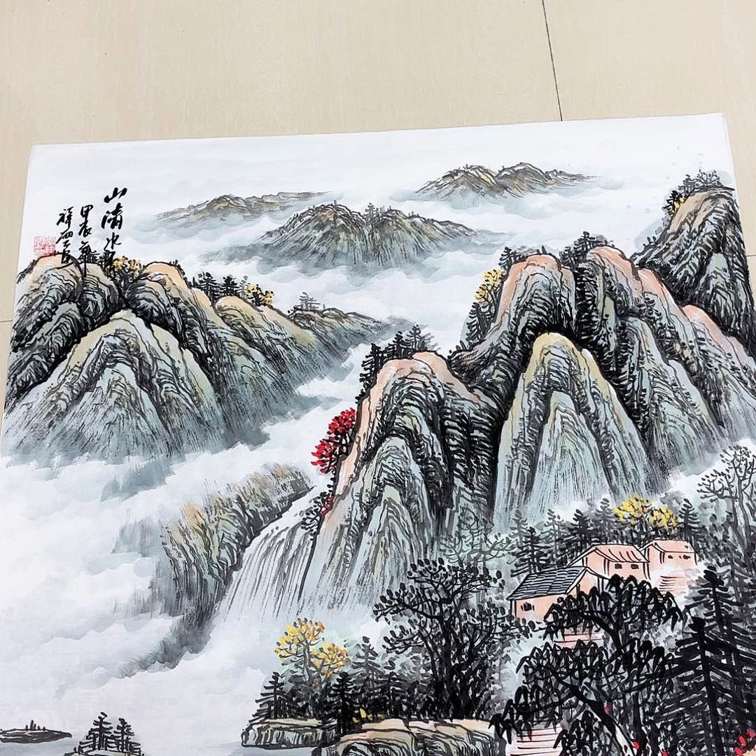 国画国画作品展，国画作品