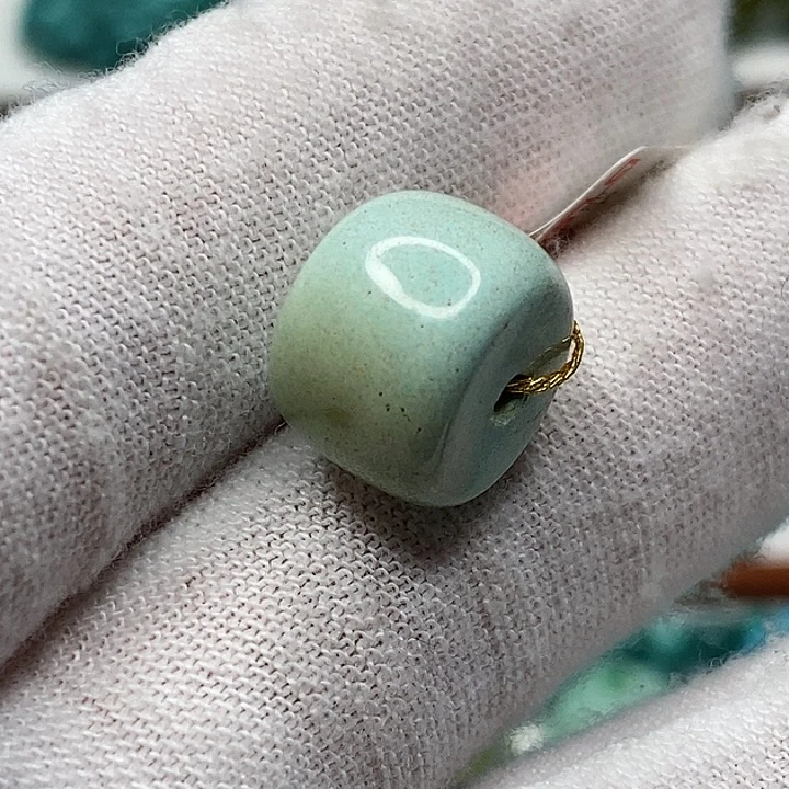 绿松石未镶嵌天然原矿 地大质检