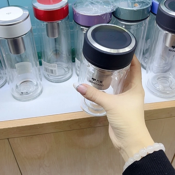 万象品牌双层玻璃杯V65-280ML