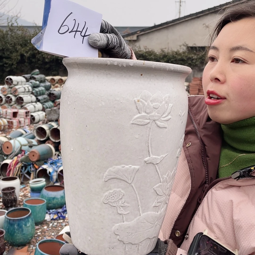 红陶王嫂花盆直播0223-644