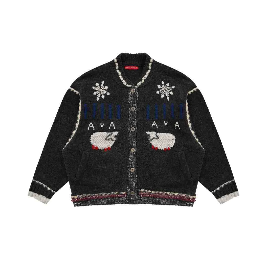 【上海】Algebraic Average Aa*游牧羊毛点点毛衣