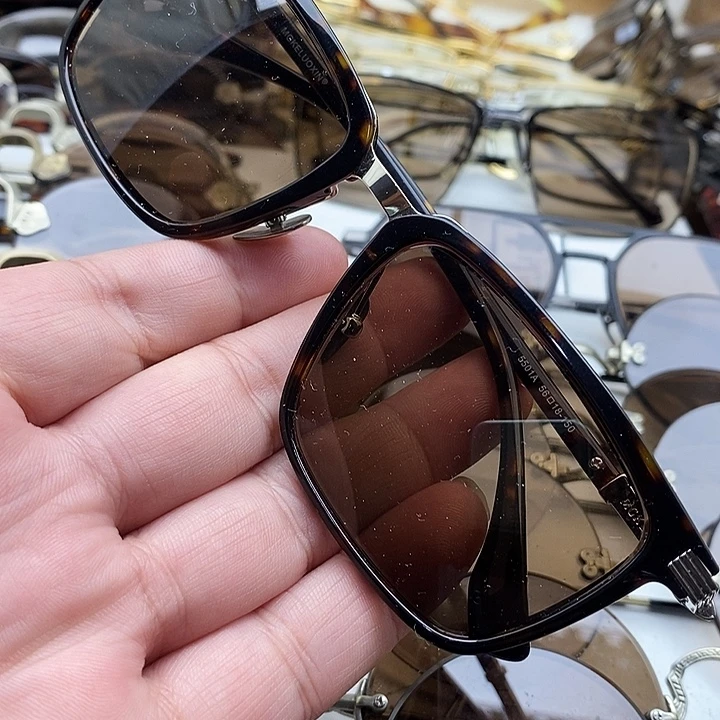 分体款天然水晶石头眼镜