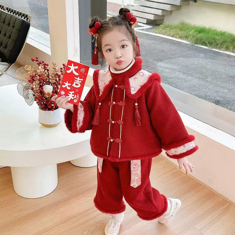 惜韩（317）好看年服宝宝洋气女童