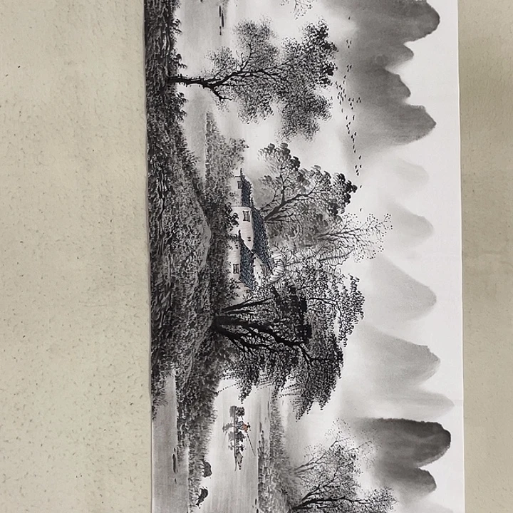 国画国画作品集的故事