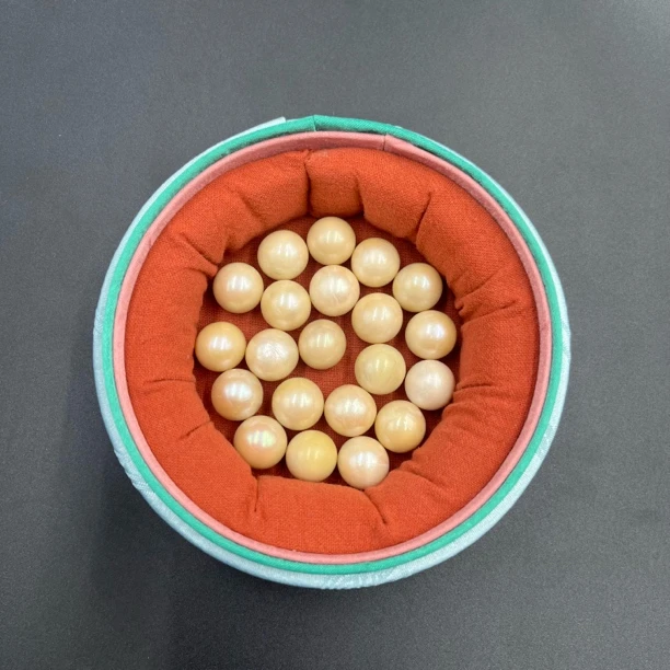 旧藏 东珠无孔一套