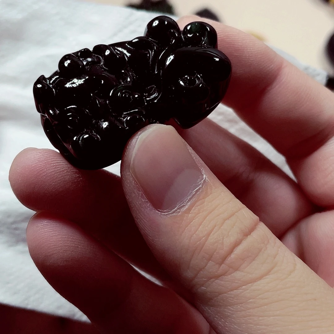 翡翠未镶嵌颈饰先鉴后发一物一证