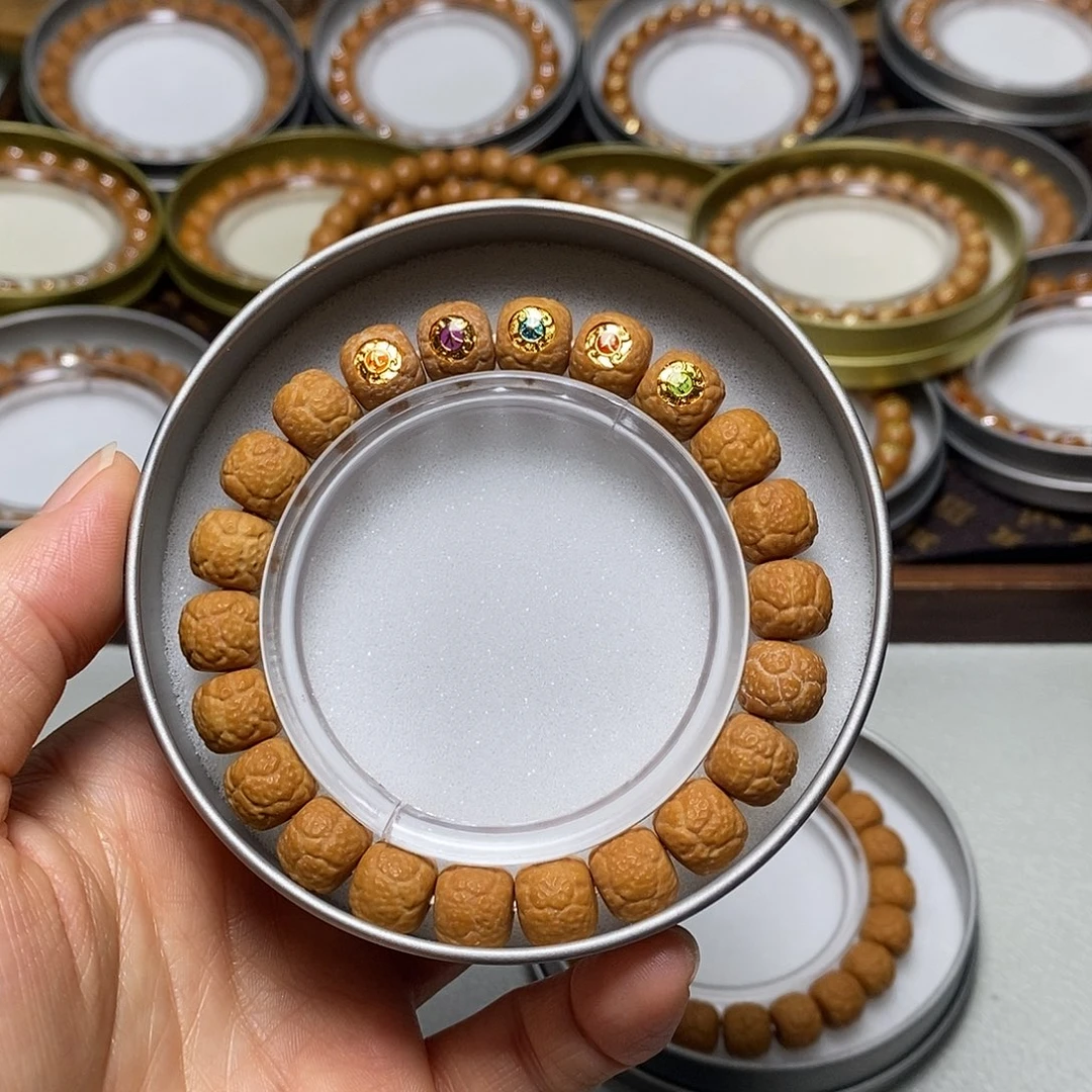 猴头核桃手串304号10-11左右五标饕餮全品