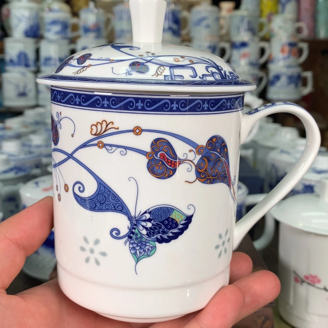 景德镇陶瓷高温办公杯