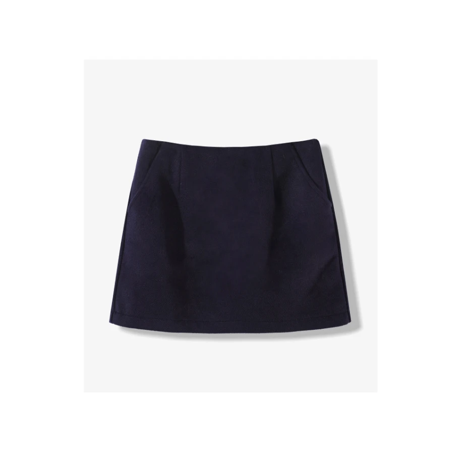 【小依专享】Q7359370H新款百搭短裙A字秋冬半身裙-9370