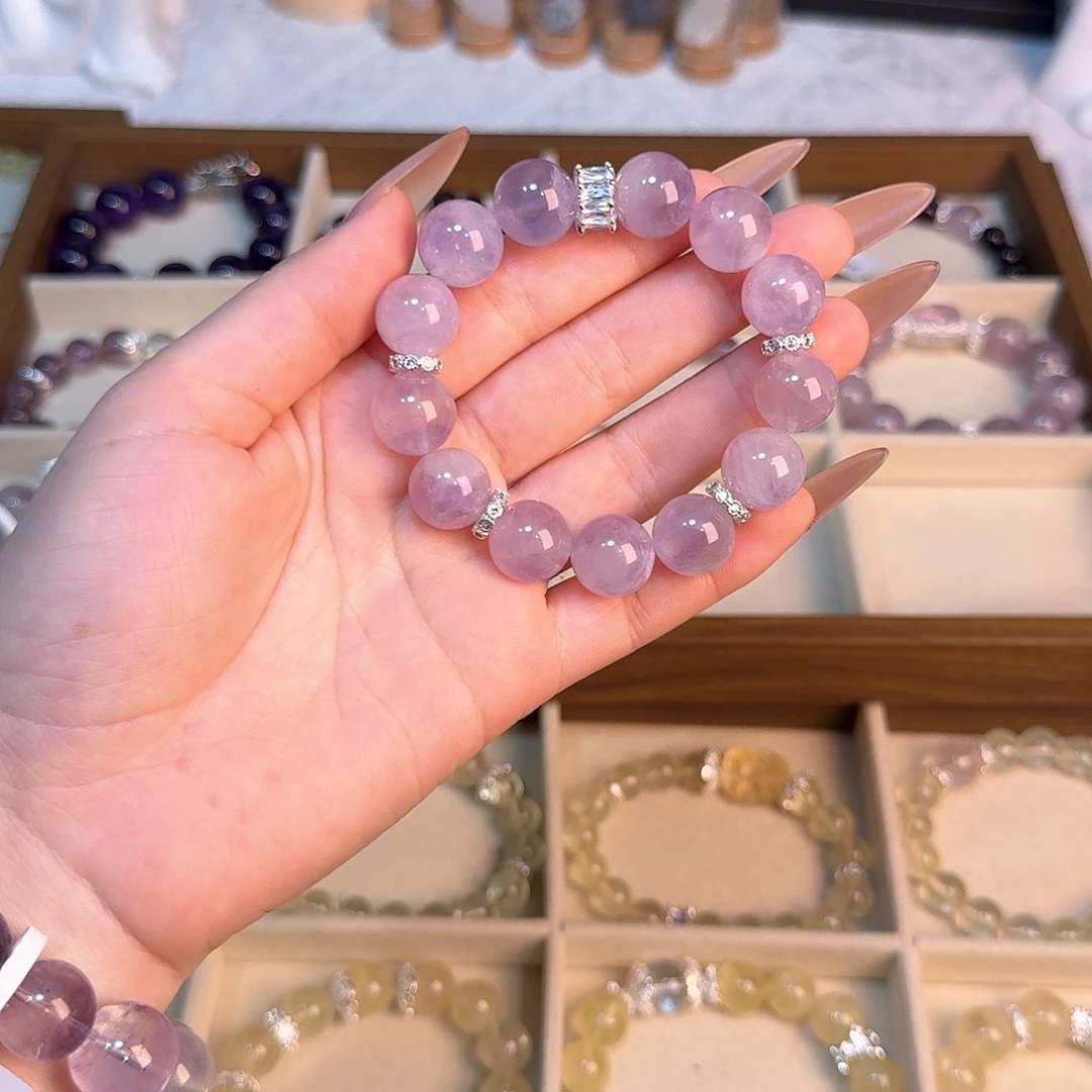 水晶手链未镶嵌薰衣草13