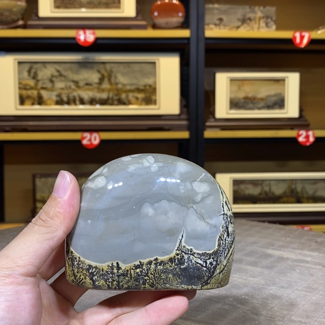 印石昌化石国画石
