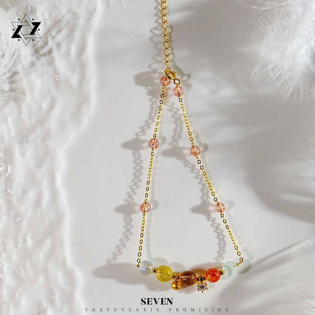 925银银制品 【相生】五行相生DIY脚链（多样性发货）