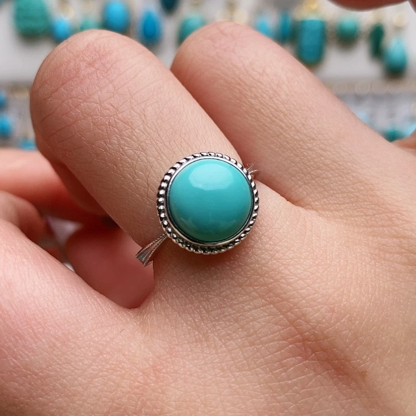 【闪购商品】绿松石珠宝奇石银S925镶嵌