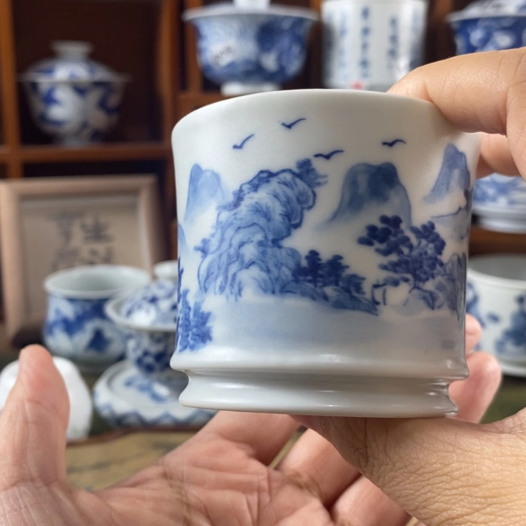 瓷片景德镇陶瓷手绘茶器239