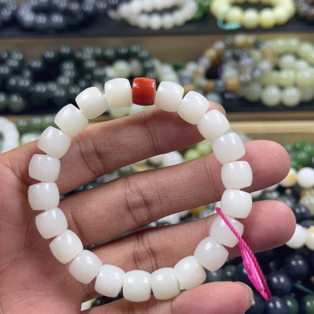 和田玉手串未镶嵌
