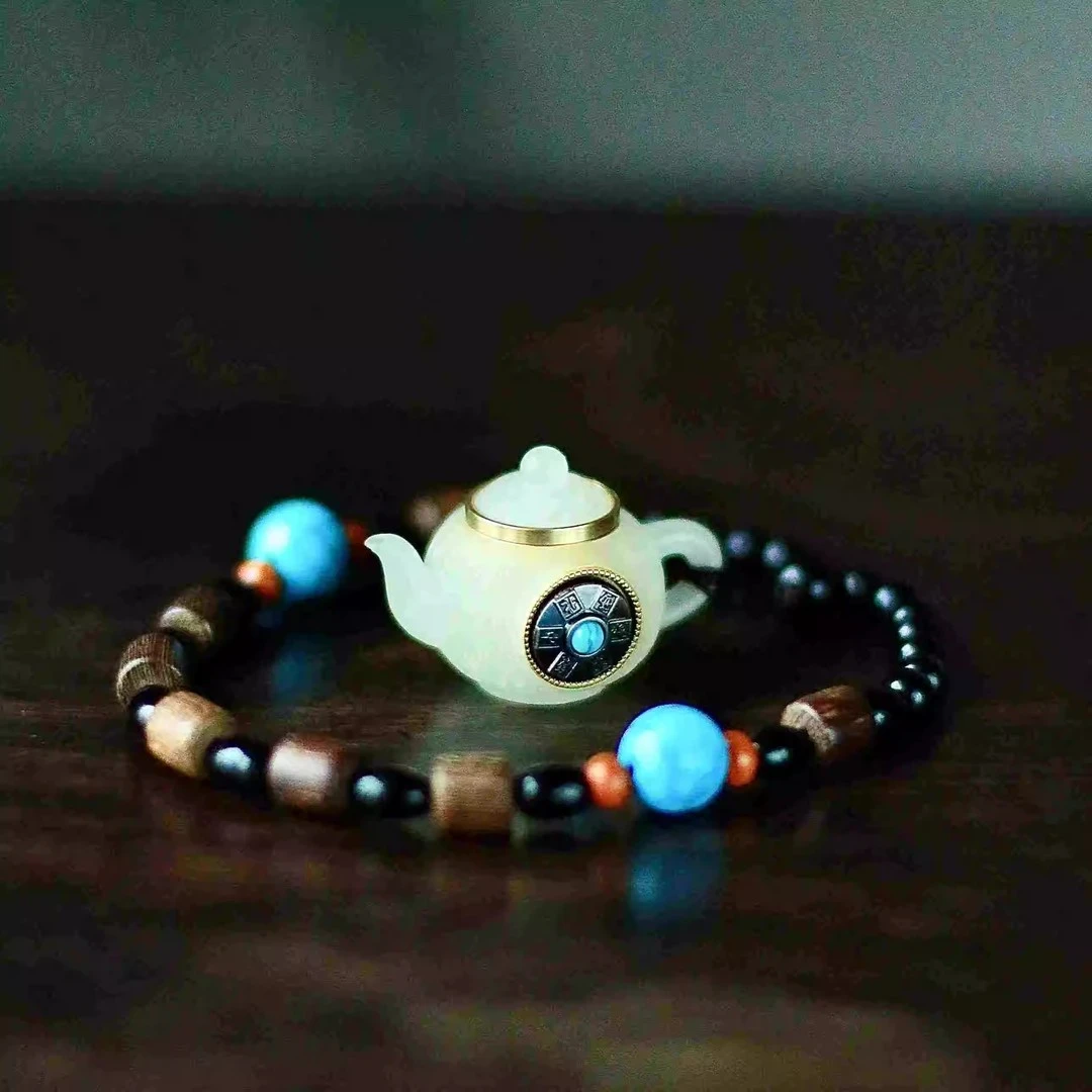 A648-夜光转转把把壶手串