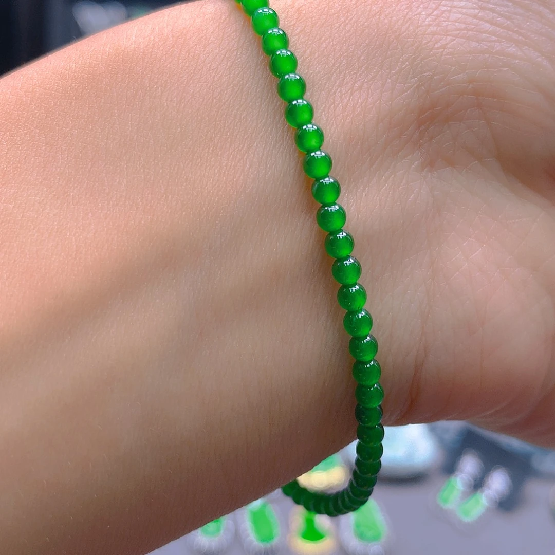 翡翠戒指未镶嵌天然翡翠