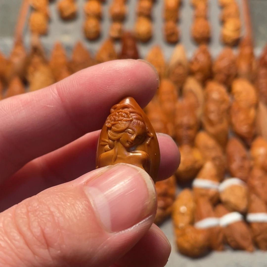 手串/手链橄榄核西施美女