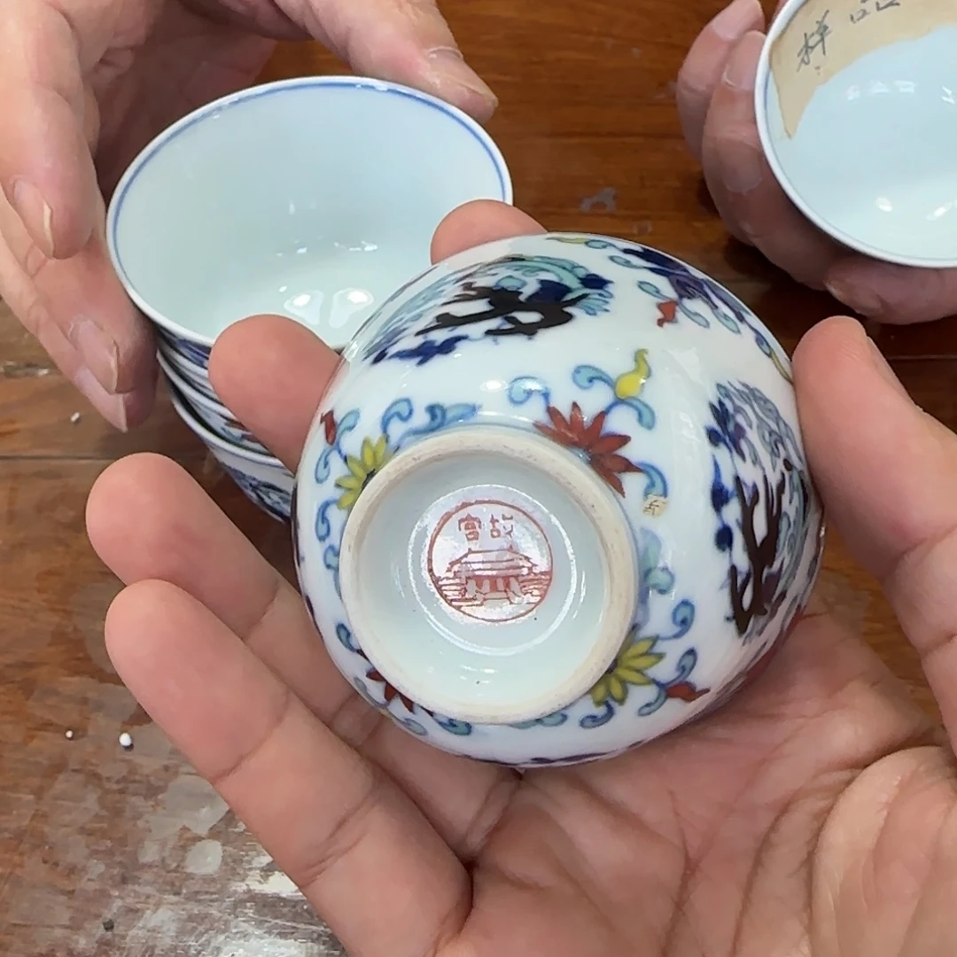 老瓷器有微瑕请慎拍