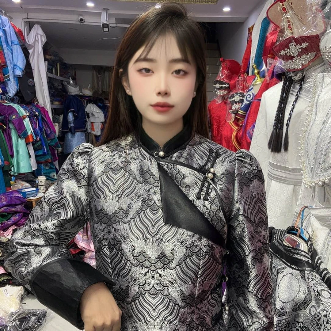 闪电购女士灰色外套2XL