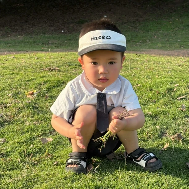 （现货）aono大爆款2025夏季新款泰德兰男宝校服学院风周岁服套装