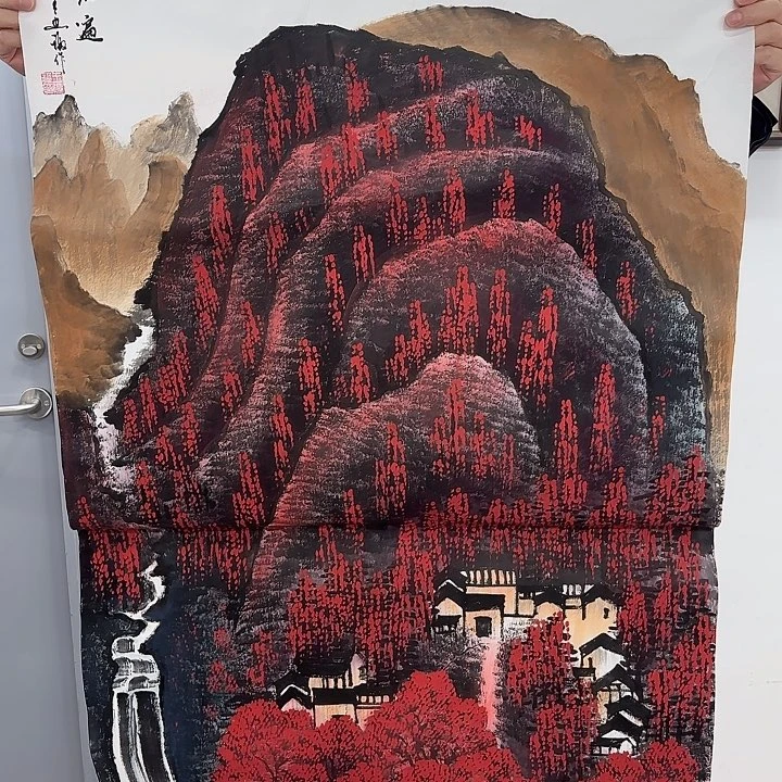 国画我是一只小小鸟地域鬼的人