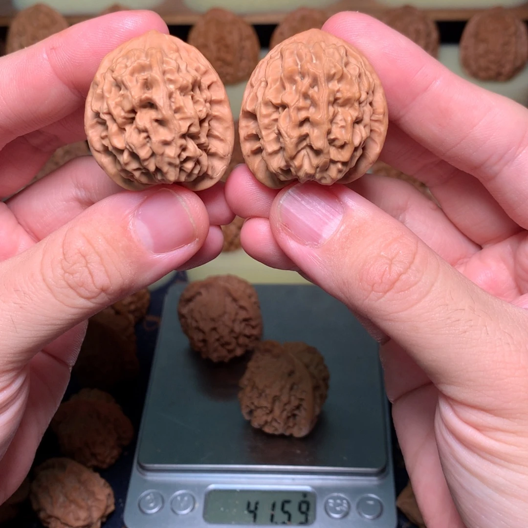 文玩核桃吊坠33秦岭野生秦闷