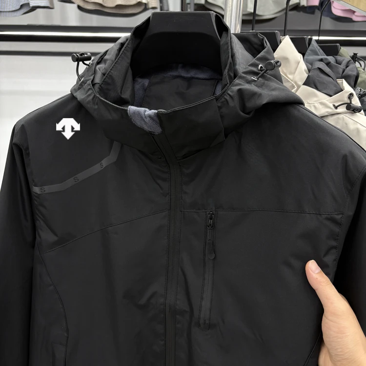 奥特莱斯撤柜 | 迪桑家秋冬季男士冲锋衣可拆卸帽子户外运动外套