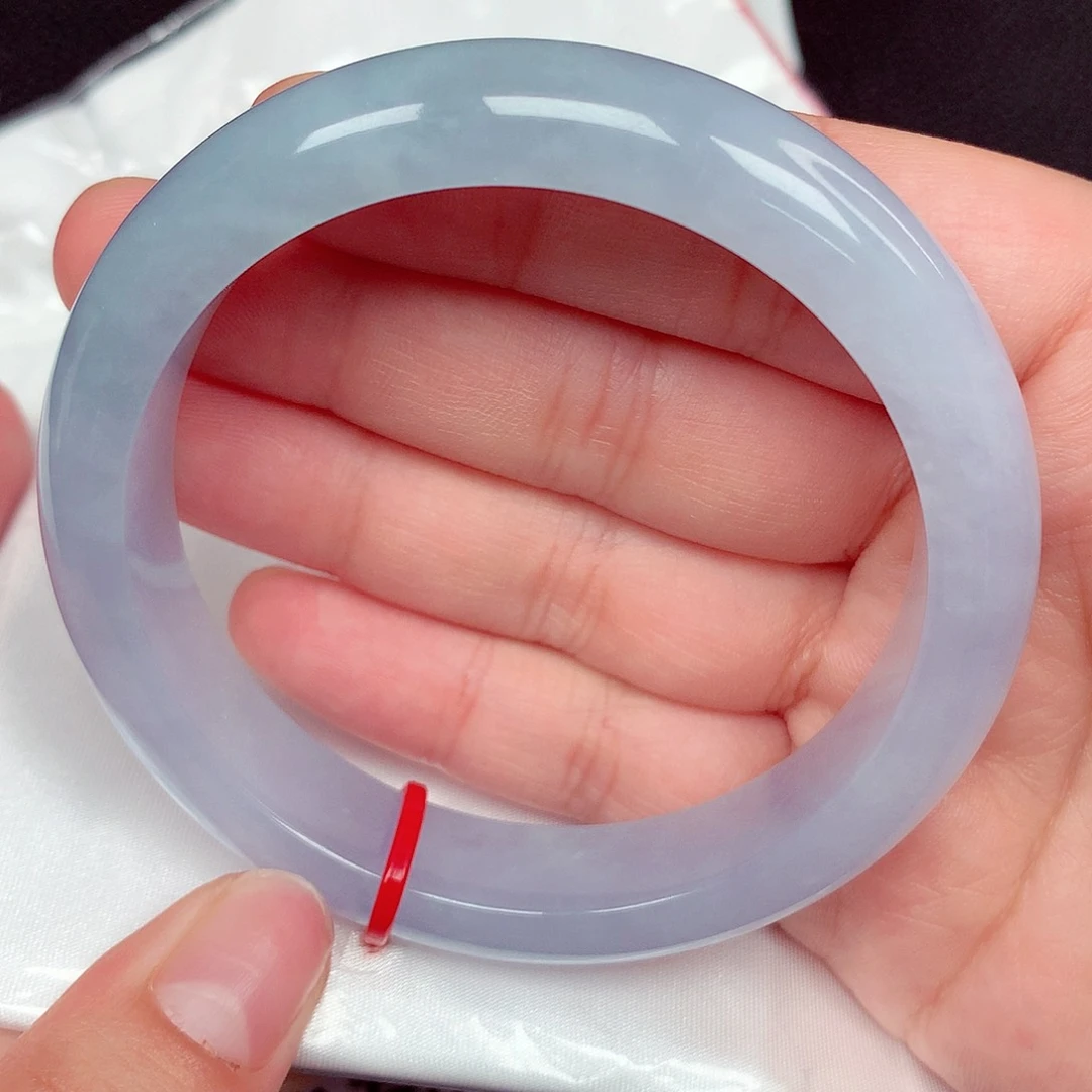 翡翠手镯未镶嵌正圈57.58