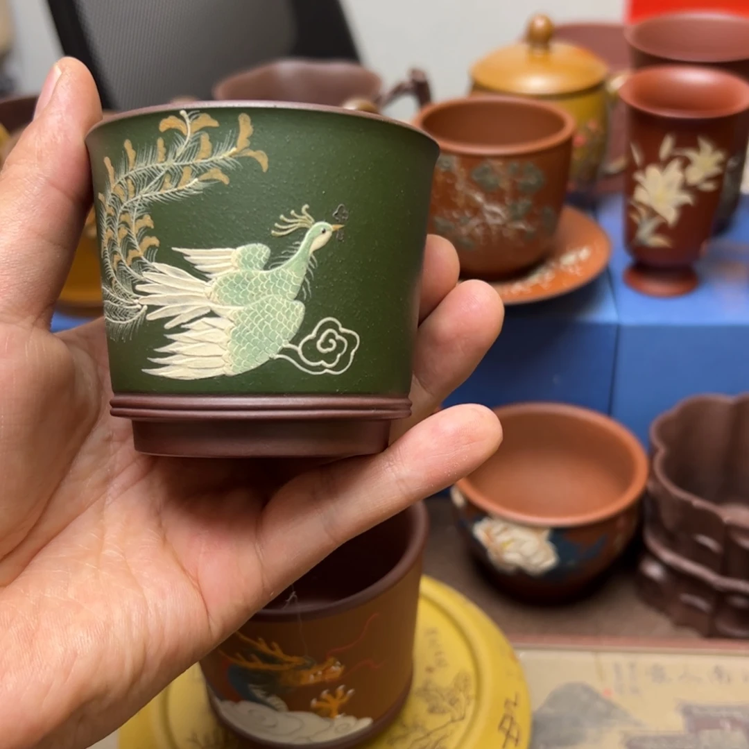 紫砂茶杯紫砂主人杯140cc