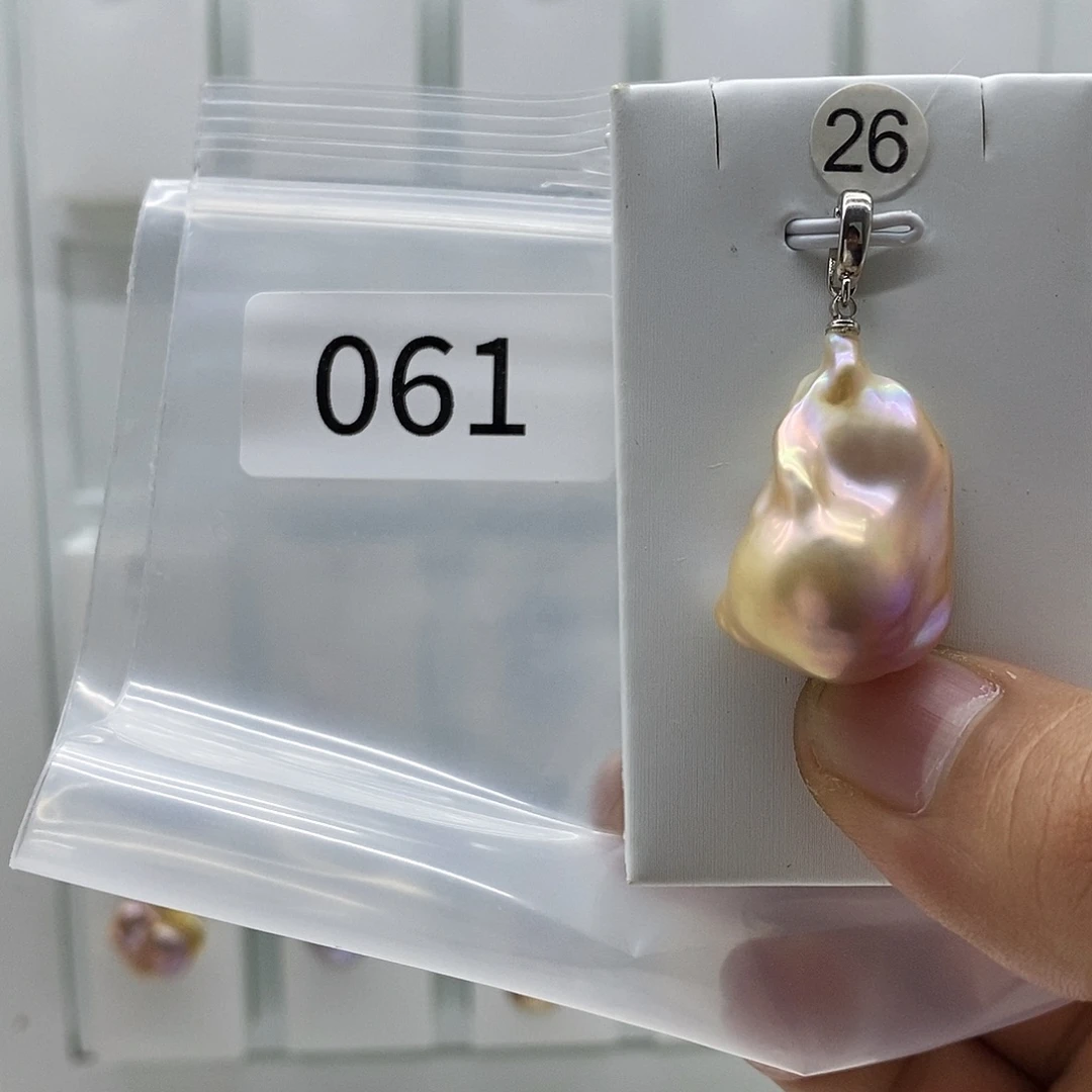 合金巴洛克珍珠001淡水珍珠