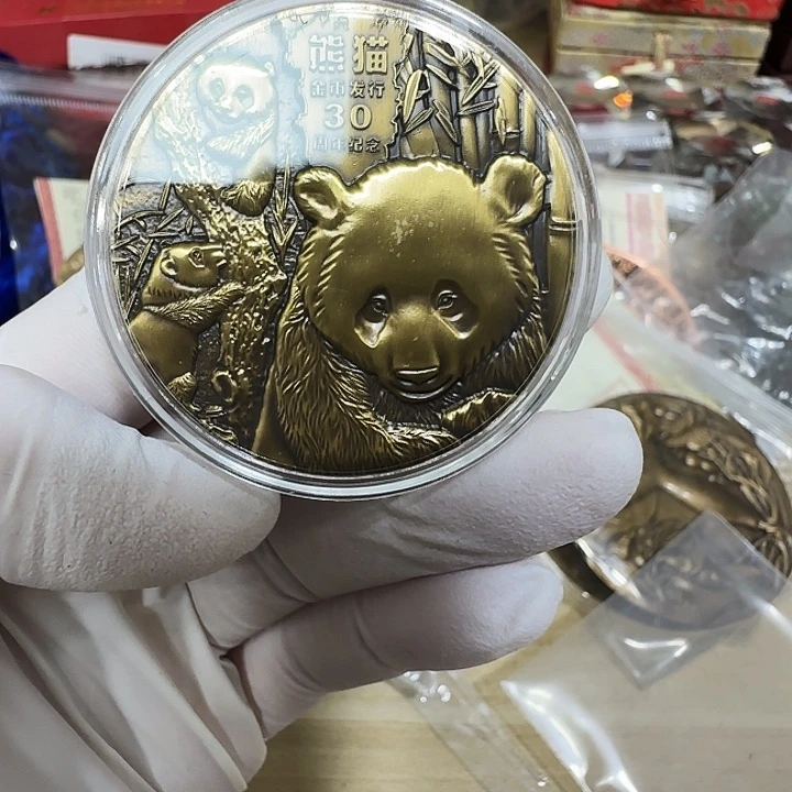 其他普通金属熊猫30周年铜章