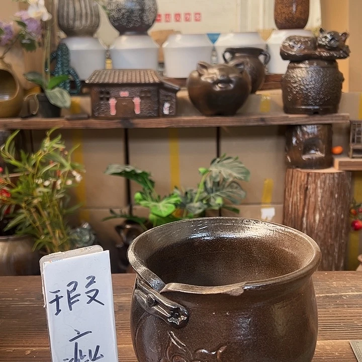 紫砂花盆色差39444444444瑕疵