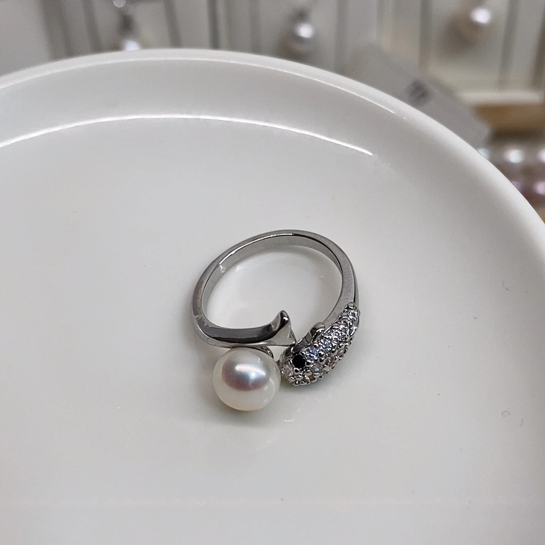 耳饰淡水珍珠合金