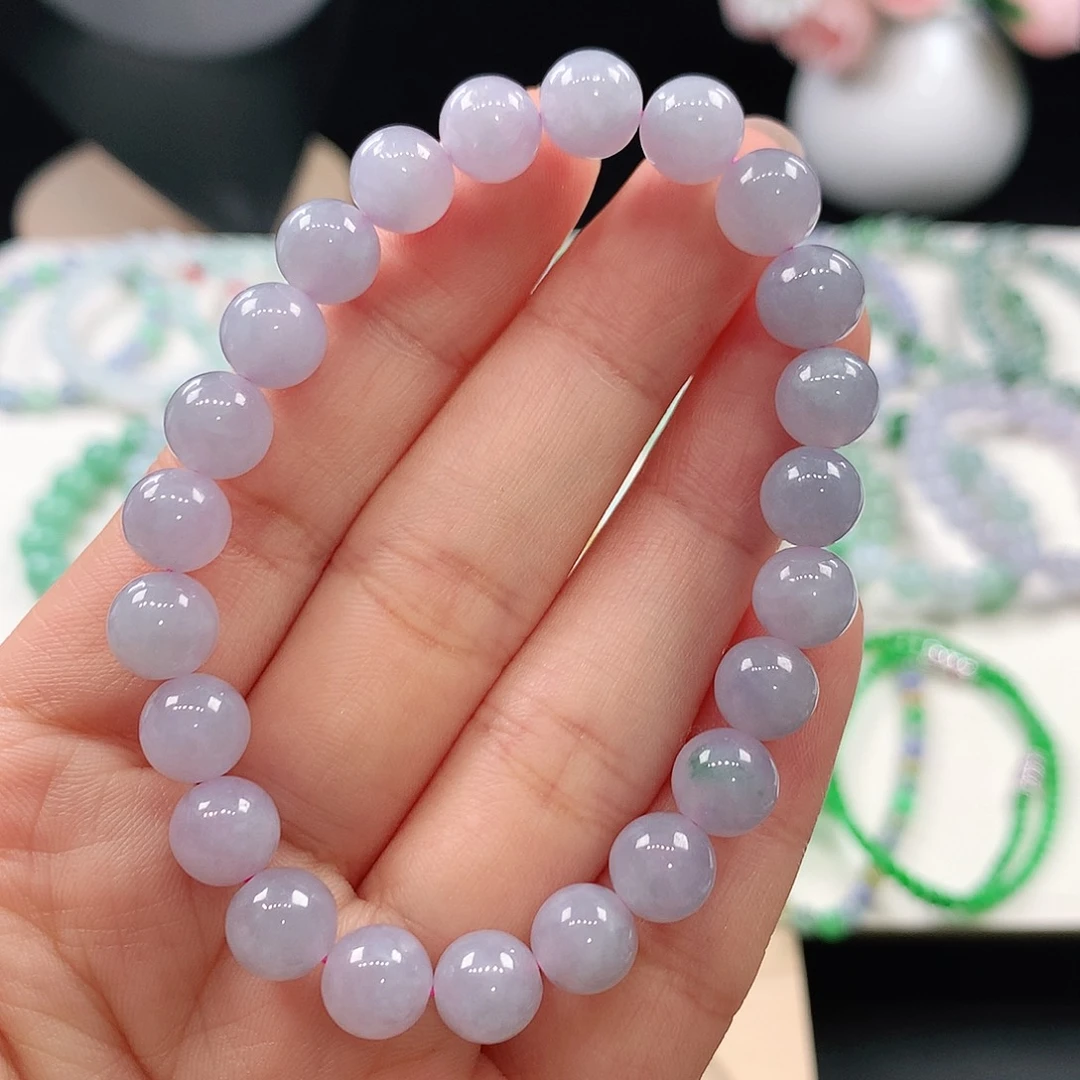 翡翠未镶嵌手链8mm
