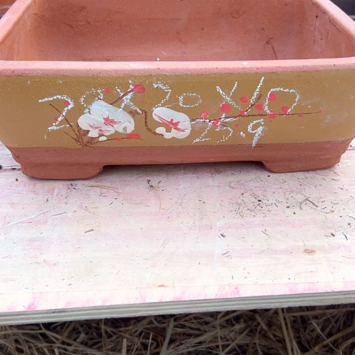 红陶紫砂马槽微瑕