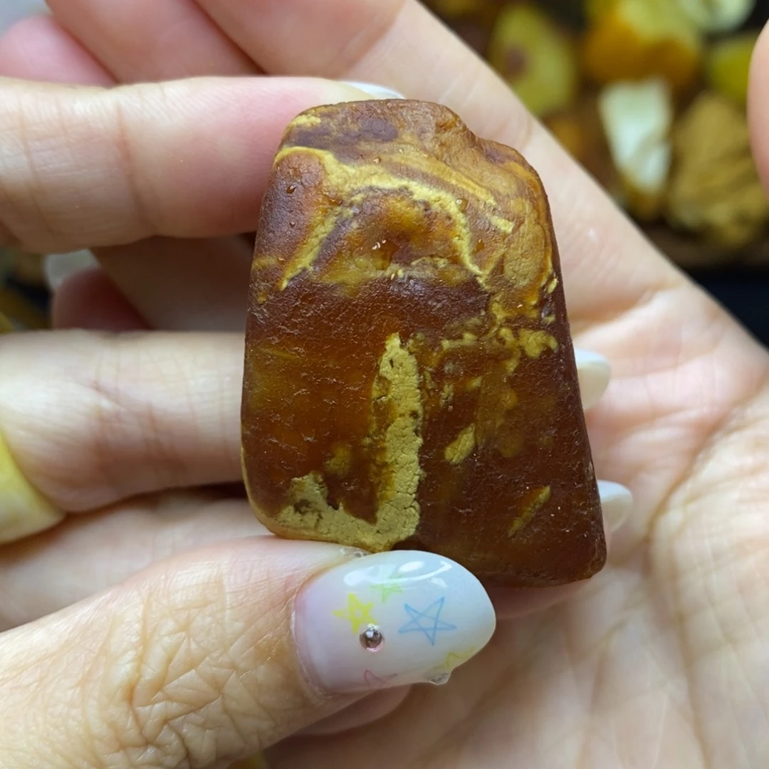 未镶嵌定制琥珀闲**事胖