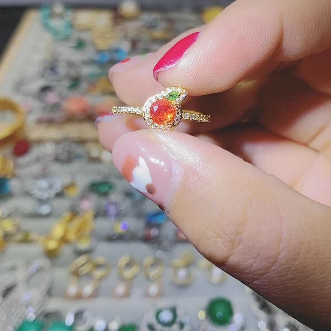 【闪购商品】托帕石耳饰银S925镶嵌