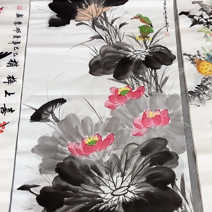小周画廊的直播间