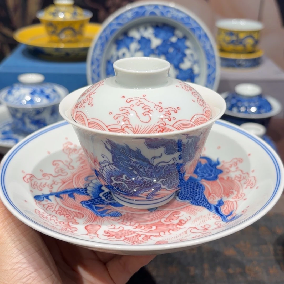瓷片景德镇纯手工手绘