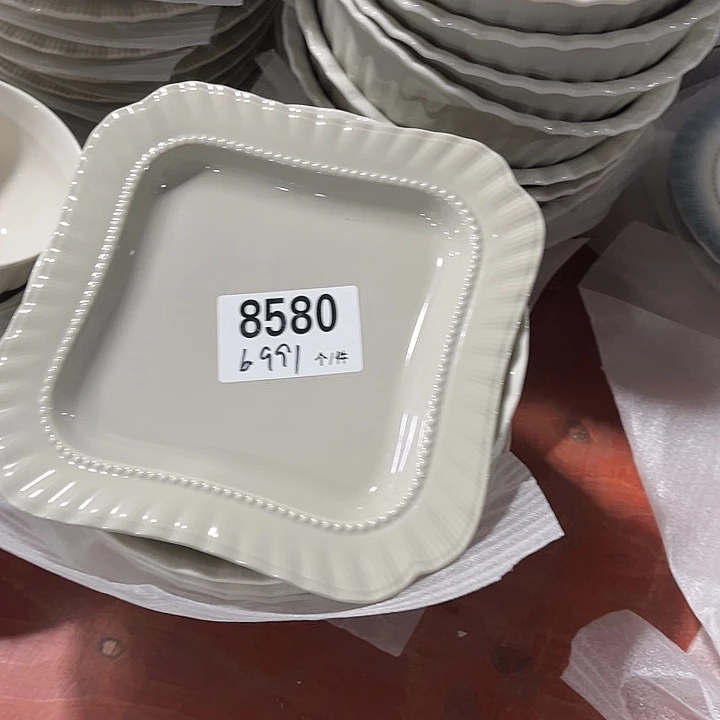 瓷微瑕外贸餐具8580