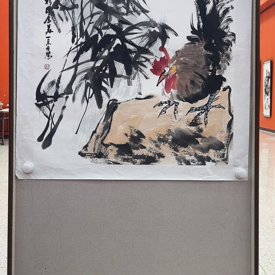 国画戈炳南先生国画作品带授权