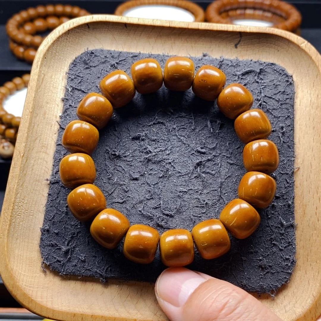 紫金鼠手串13+mm精品黄金甲