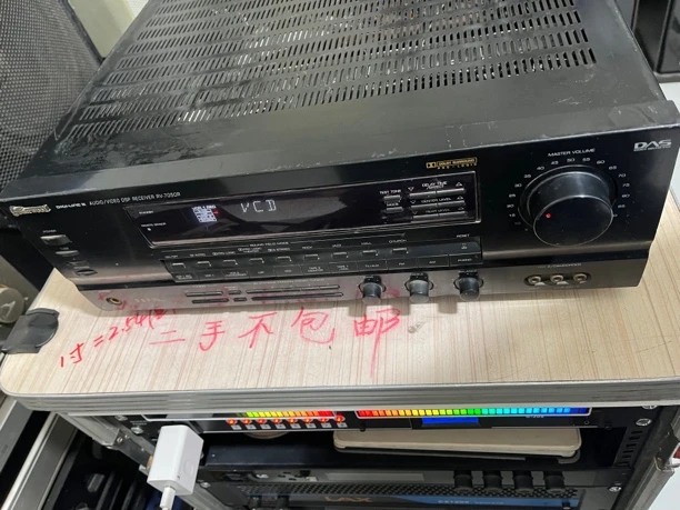 8新  二手功放 RV-7050R 出声（有故障 需维修 不带线材）