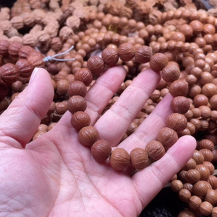 猴头核桃手串1.3同尺磨盘风羽自然泛油
