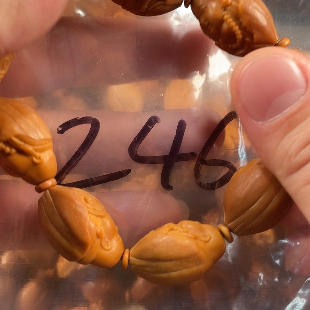 橄榄核手串/手链橄榄核雕工艺手串 瑕疵介意勿拍