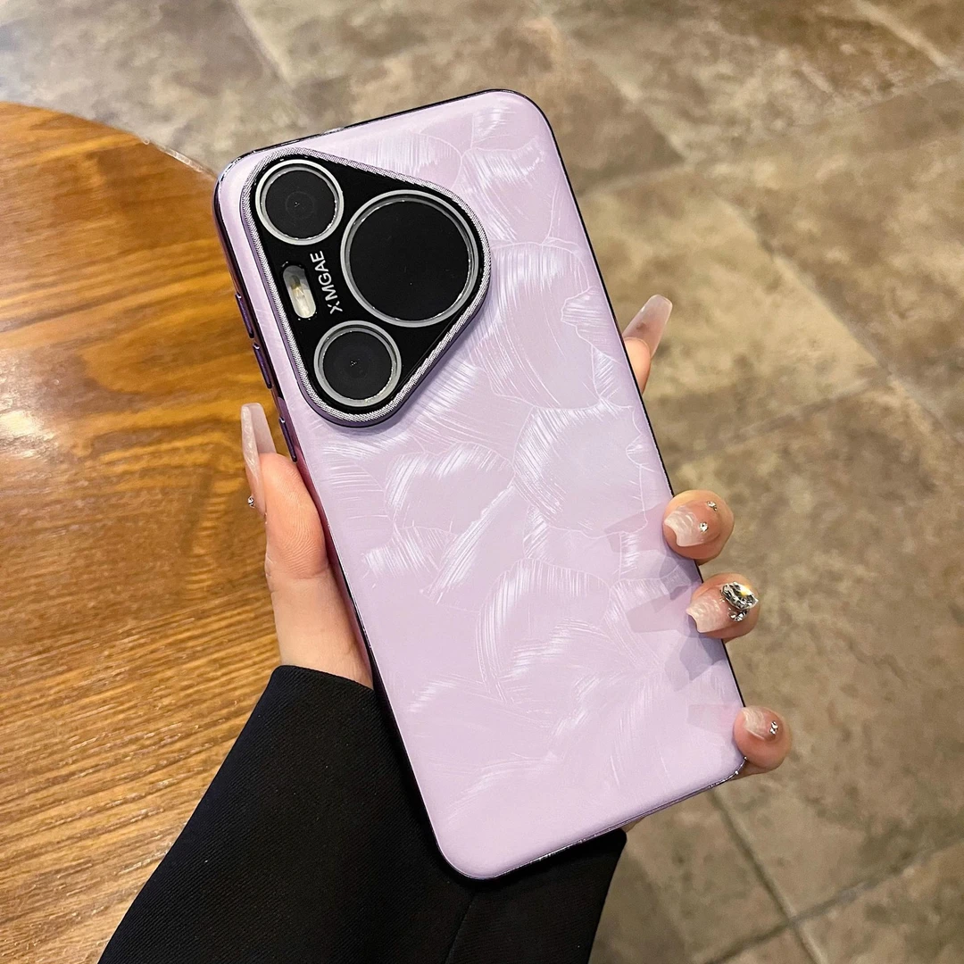 适用华为pura70pro新款手机壳奢华ins简约网红全包防摔简约高级感