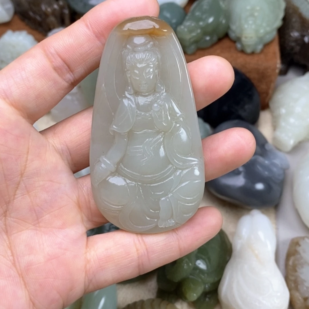 【闪购商品】未镶嵌和田玉挂件